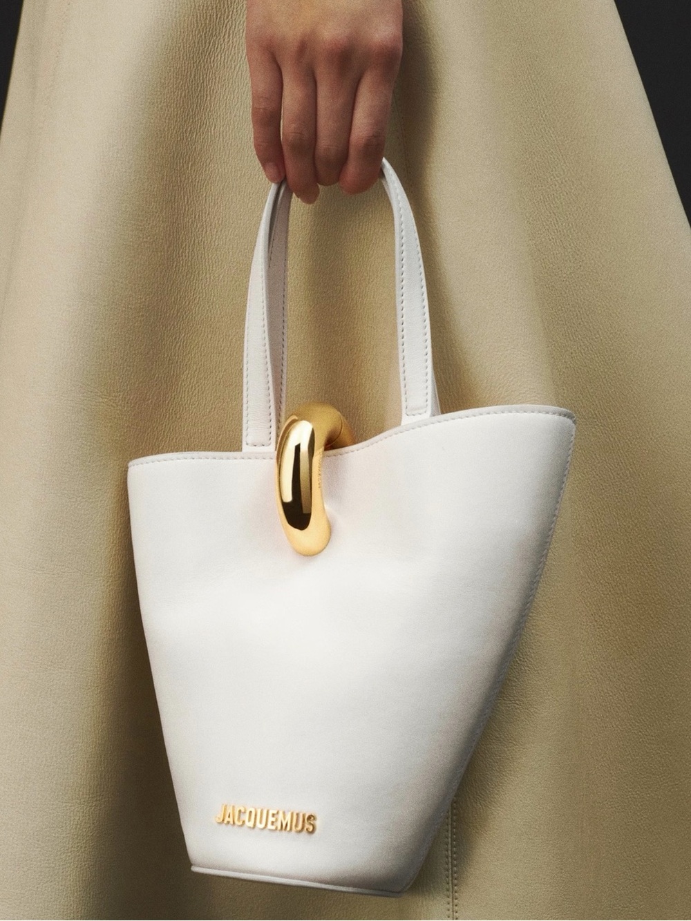 Jacquemus Le Petit Bambola Leather Top Handle Bag